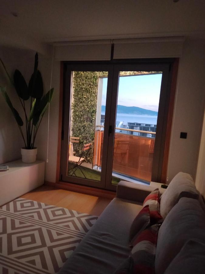 Apartamento Sanxenxo Carles Deluxe Ocean View Kültér fotó