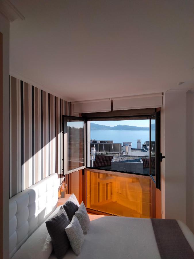 Apartamento Sanxenxo Carles Deluxe Ocean View Kültér fotó