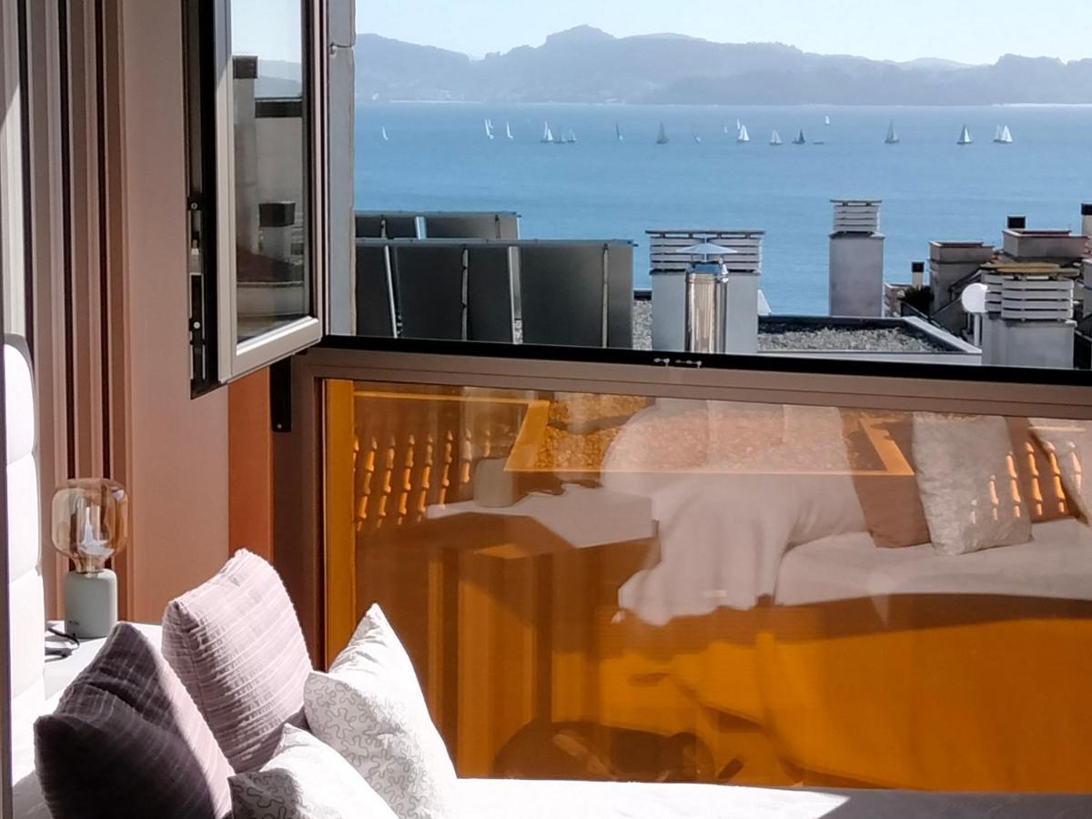 Apartamento Sanxenxo Carles Deluxe Ocean View Kültér fotó