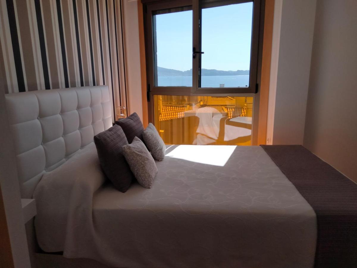 Apartamento Sanxenxo Carles Deluxe Ocean View Kültér fotó