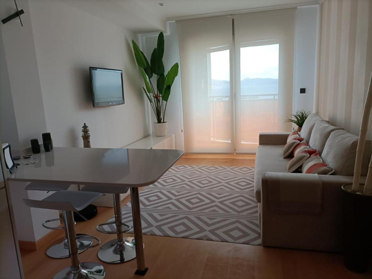 Apartamento Sanxenxo Carles Deluxe Ocean View Kültér fotó